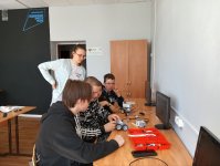 Подготовка к муниципальному робототехническому турниру 'Робокарусель"